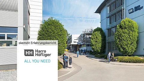 Mechanical engineering company Harro Höfliger – user report with skemdit